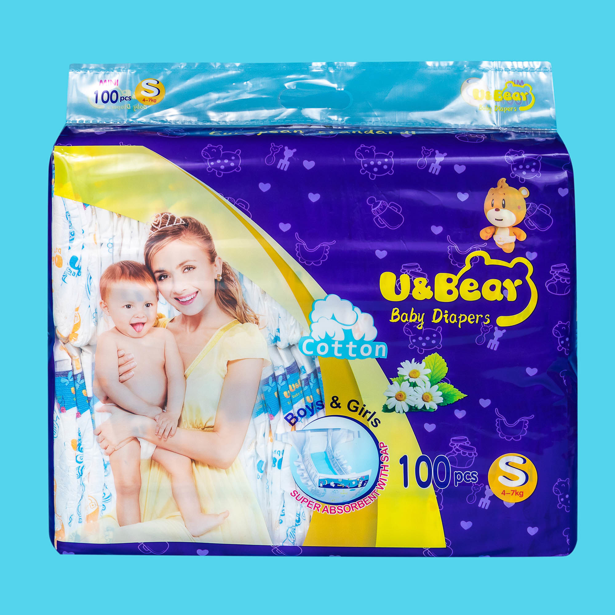 Good quality baby diapers L size