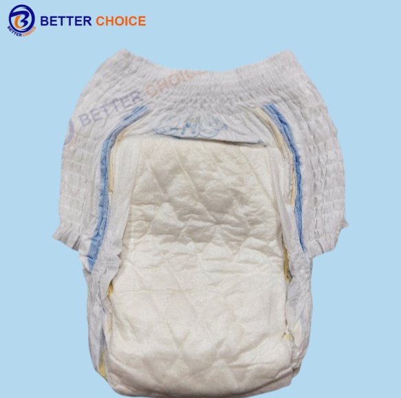 Baby pull-up pants soft elastic waistband