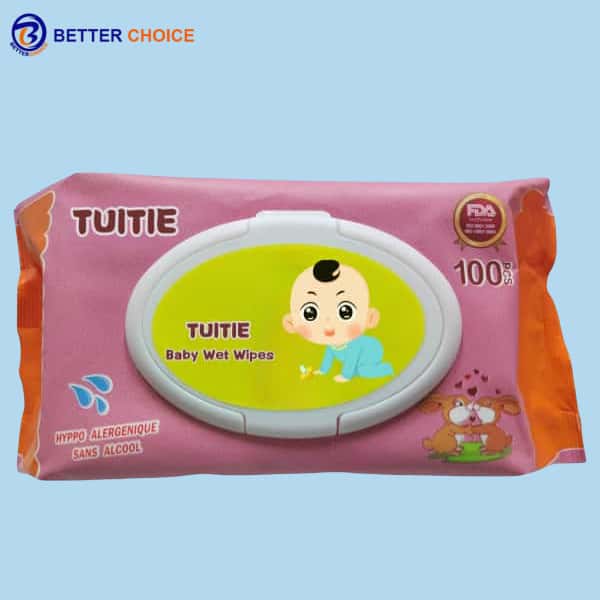 Baby wipes are alcohol-free mild and non-irritating