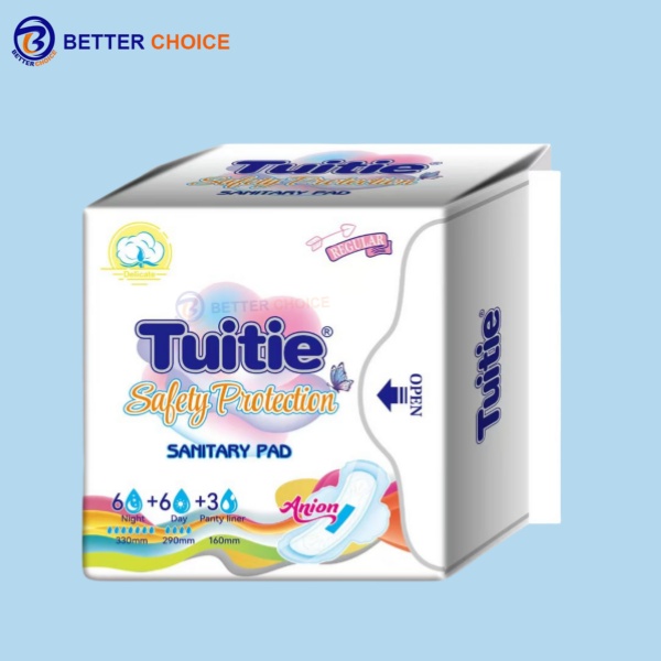 Disposable sanitary napkins are comfortable and odorless
