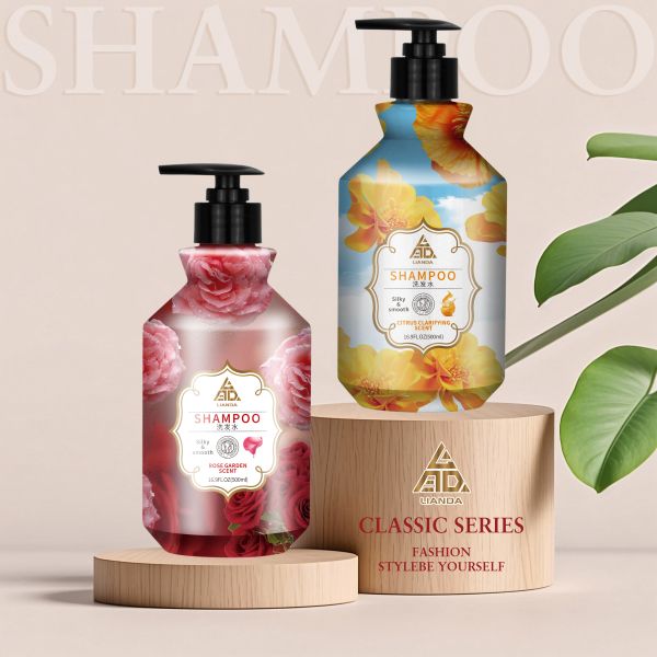Floral-scented silky smooth shampoo