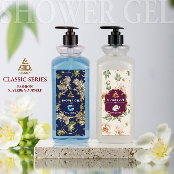 Moisturizing skin care body wash shower gel