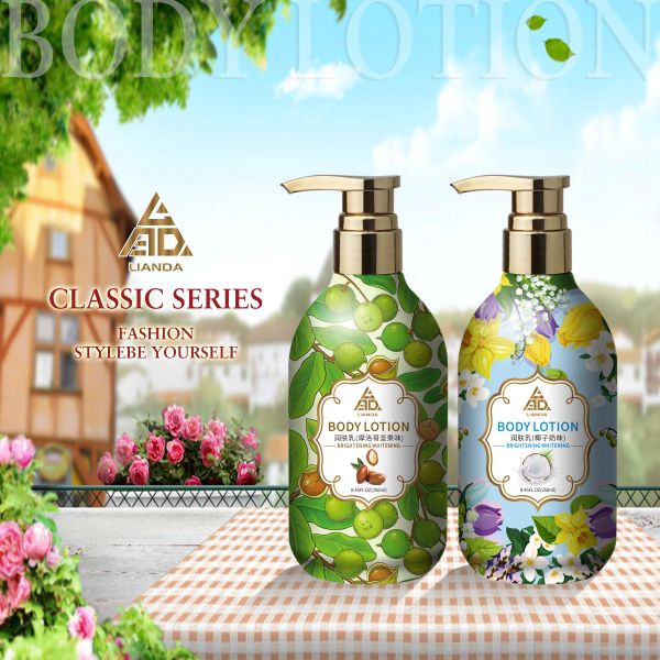 Classic moisturizing body lotion nourishes the skin