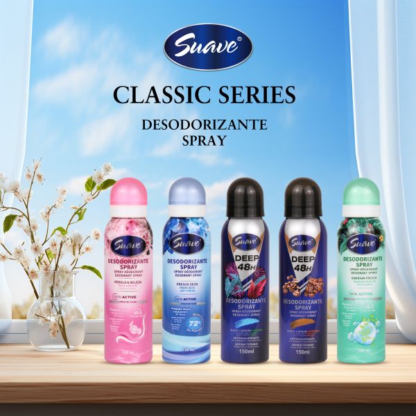 48H Fresh-looking deodorant spray restores skin vitality